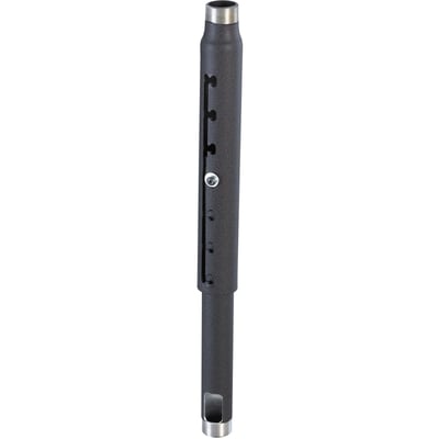 Chief 12-18" Adjustable Extension Column - For Projector - Black