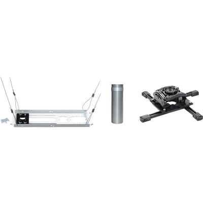 Chief RPA Elite Universal Projector Kit - Includes Projector Mount, Extension Column, and Ceiling Kit - Black