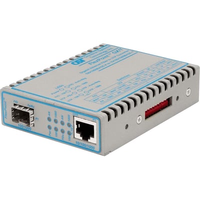 FlexPoint 10/100/1000 Gigabit Ethernet Fiber Media Converter RJ45 SFP Wide Temp