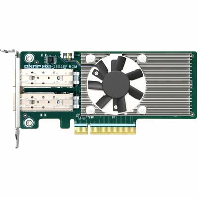 DUAL PORT 25GBE NETWORK ADAPTER ALL NAS MODELS WITH A PCIE SLOT