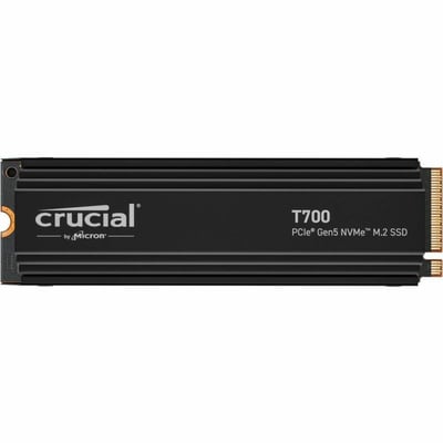 CRUCIAL T700 1TB PCIE 5.0 X4 M.2 INTERNAL SSD WITH HEATSINK