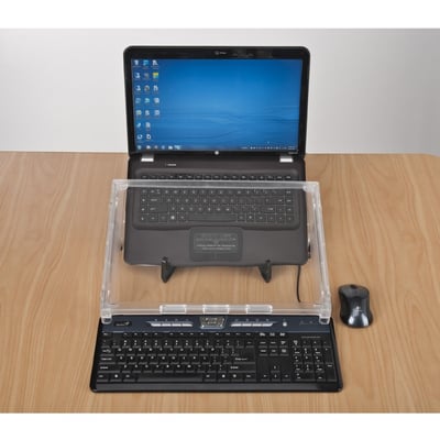 THE GOOD USE COMPANY THE COMPACT MICRODESK - RECTANGLE TOP - 5.91 INCH HEIGHT X