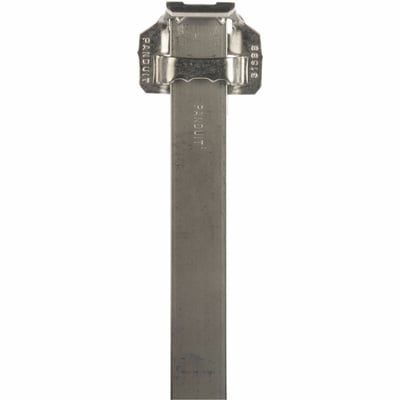 Panduit Pan-Steel MS8W75T30-Q6 Cable Cleat, MS Strap, 316L SS, Single/Trefoil/Quad