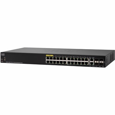 CISCOSF350-24MP24-PORT10/100MAXPOEMANAGDSWTCH REMANUFACTURED