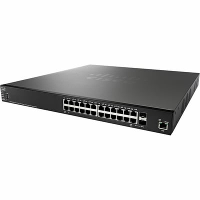 CISCOSG350XG24T24-PORT10GBASETSTACKABLESWITCH REMANUFACTURED