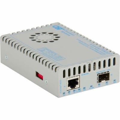 10 GIGABIT MEDIA CONVERTER SFP+ 1G/10G SFP AC -40 TO 75C