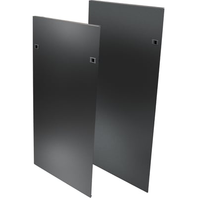 Eaton Tripp Lite Series SmartRack Side Panel Kit with Latches for 50U 4-Post Open Frame Rack, 2 Panels