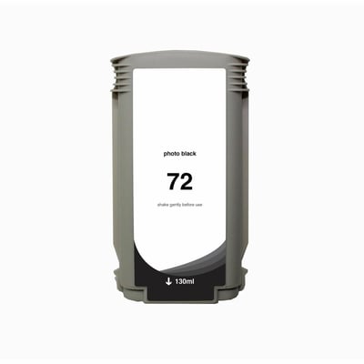 WF Non-OEM New High Yield Photo Black Wide Format Ink Cartridge for HP 72 (C9370A)