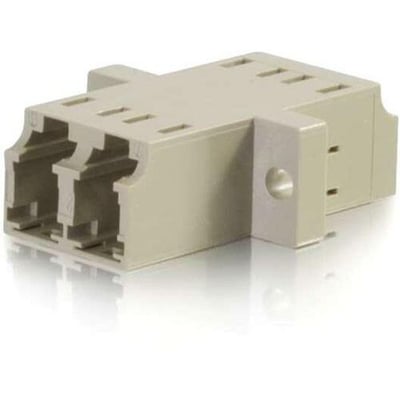 MMF LC/LC F/F DUPLEX PLASTIC COUPLER