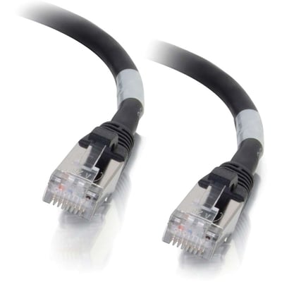 C2G 3ft Cat6a Unshielded Ethernet Cable Cat 6a Network Patch Cable - Black
