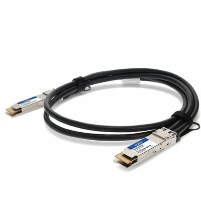 AddOn Cisco® QDD-400G-CU3M Compatible TAA Compliant 400GBase-CU QSFPDD Direct Attach Cable (Passive Twinax, 3m)