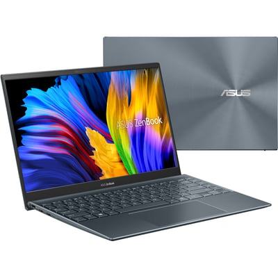 Asus ZenBook 14 UM425 UM425QA-EH74 14" Notebook - Full HD - AMD Ryzen 7 5800H - 16 GB - 1 TB SSD - Pine Gray