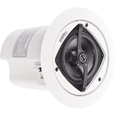 4IN IN CEILING SPEAKER W/16WATT 70/100V TRANSFORMER  PORTED ENCL