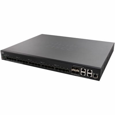 Cisco SX550X-24F 24-Port 10G SFP+ Stackable Managed Switch