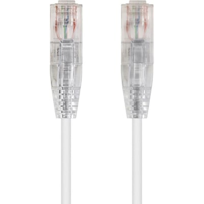 SLIMRUN CAT6 UTP CABLE-1FT WHITE