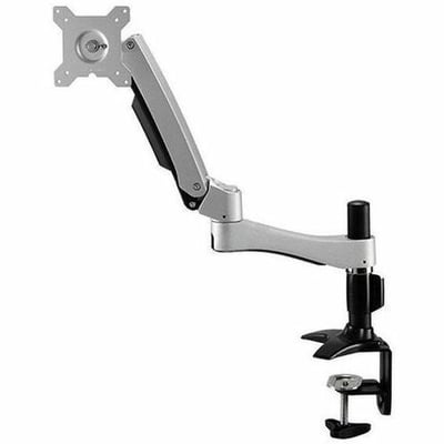 Amer Mounts Long Articulating Monitor Arm with Clamp Base for 15"-26" LCD/LED Flat Screens