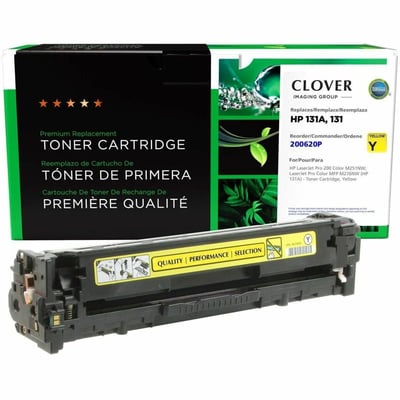Clover Imaging Remanufactured Yellow Toner Cartridge for HP 131A (CF212A)