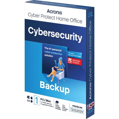 Acronis Cyber Protect Home Office 2022 Premium - Subscription - 1 Computer, 1 TB Acronis Cloud Storage - 1 Year