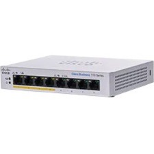 CBS110 UNMANAGED 8-PORT GE, PARTIAL POE, DESKTOP, EXT PS