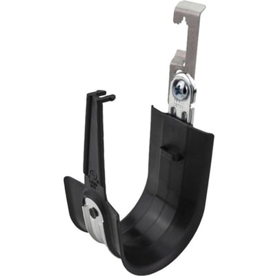 4IN BATWING HPH J-HOOK BLACK SIZE 64 25/BOX