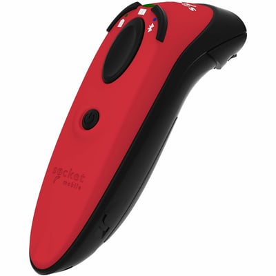 DURASCAN D764 SPECIALTY DPM BARCODE READER RED   CHARGING