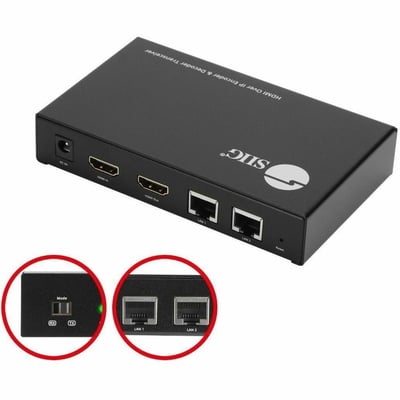 AVPRO HDMI OVER IP ENCODER DECODER TRANSCEIVER