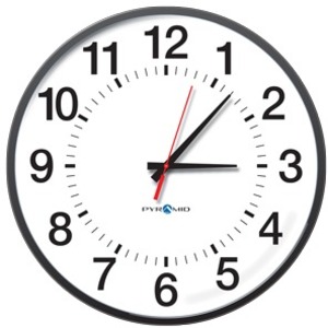 Pyramid 17" Standard PoE Clock