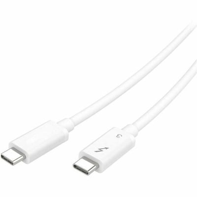 4XEM 20Gbps 3FT/1M Thunderbolt 3 White cable