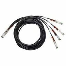 400G PASSIVE BREAKOUT TO 4X 100GBASE-CR2 IN QSFP56, 2.5M