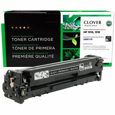 Clover Imaging Remanufactured High Yield Black Toner Cartridge for HP 131X (CF210X)