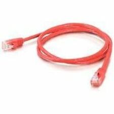 Quiktron Q-Series Patch Cords, Cat6, Booted, Red, 35 Ft