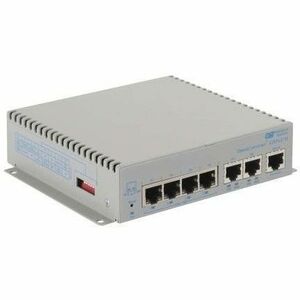 10/100/1000 4XRJ-45 POE SWITCH 60W BT MGT 2XRJ-45P -40 TO 60C DC
