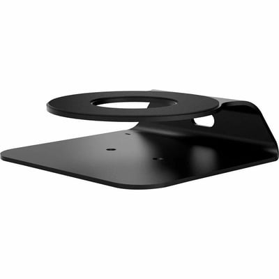 MAC STUDIO SECURITY STAND WITH DUAL HEAD COILED CABLE KEYED LOCK BLACK