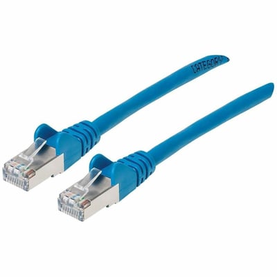 CAT6A S/FTP PATCH CABLE, 50 FT., BLUE