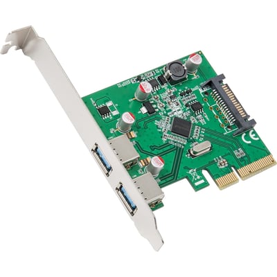 SYBA Multimedia USB 3.1 Type-A PCI-E 3.0 x4, 2 Port
