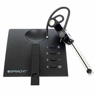 ZUM-OVER-THE EAR BLUETOOTH SINGLE EAR HEADSET, TRUE WIRELESS WITH QUALCOMM CHIP