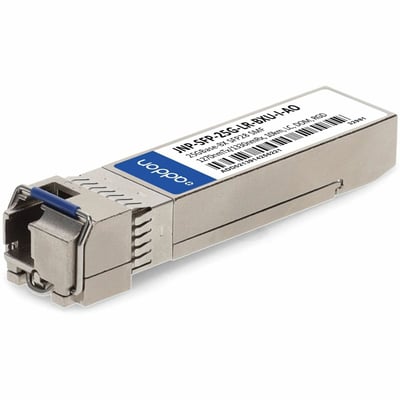 AddOn Juniper Networks&reg; JNP-SFP-25G-LR-BXU-I Compatible TAA 25GBase-BX SFP28 Transceiver (SMF, 1270nmTx/1330nmRx, 10km, LC, -40 to 85C)