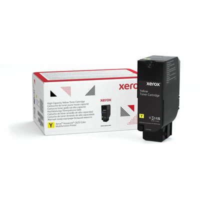 Xerox Original High Yield Laser Toner Cartridge - Yellow Pack