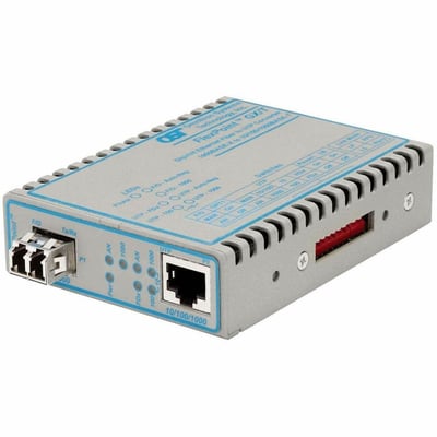 10/100/1000 ETHERNET MEDIA CONV ERTER 1G LC MM 850NM 550M UNIV PWR