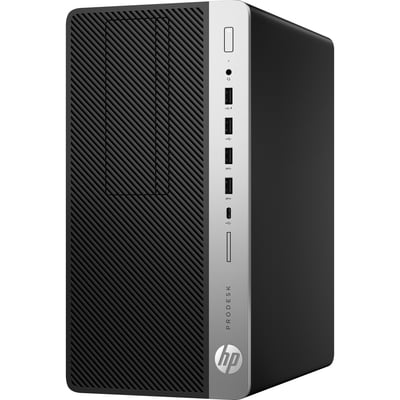 HP ProDesk 600 G5 Desktop Computer - Intel Core i5 9th Gen i5-9500 Hexa-core (6 Core) 3 GHz - 8 GB RAM DDR4 SDRAM - 256 GB M.2 PCI Express NVMe SSD - Micro Tower
