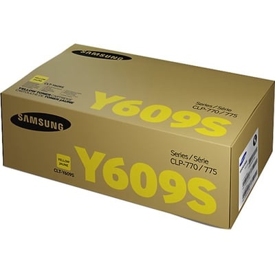Samsung CLT-Y609S Laser Toner Cartridge - Yellow - 1 Piece
