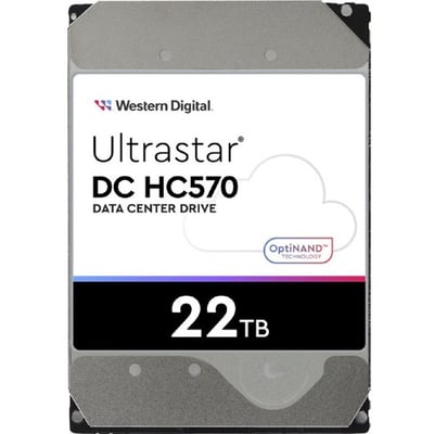 WD Ultrastar DC HC570 0F48052 22 TB Hard Drive - 3.5" Internal - SAS (12Gb/s SAS)