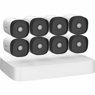 8 CHANNEL POE HD SECURITY KIT .
