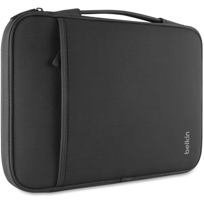 Belkin 13 Inch Laptop Case - 32 Inch Laptop Sleeve - Laptop Bag - Computer Accessories For Chromebook Laptop - Laptop Accessories - Chromebook Case Compatible W/ iPad Pro & Most 13" Laptops Black