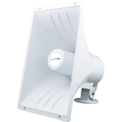 6.5 X 11 WEATHERPROOF PA SPEAKER 8 OHM - OFF-WHITE - MAX (RMS) OUTPUT POWER (TOT