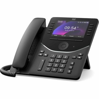CISCO DESK PHONE 9871, NO-RADIO, CARBON BLACK