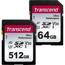 Transcend TS64GSDC340S 64 GB UHS-I (U3) V30 SDXC - 25 Pack