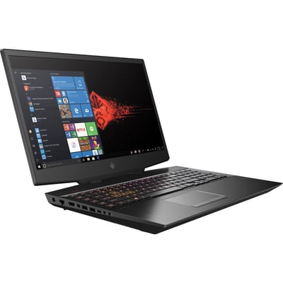 HP OMEN 17-cb0000 17-cb0040nr 17.3" Gaming Notebook - Intel Core i7 9th Gen i7-9750H - 16 GB - 1 TB HDD - 256 GB SSD - Shadow Black
