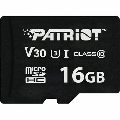 PATRIOT VX SERIES 16GB MICRO SDHC V30 W/O ADAPTER