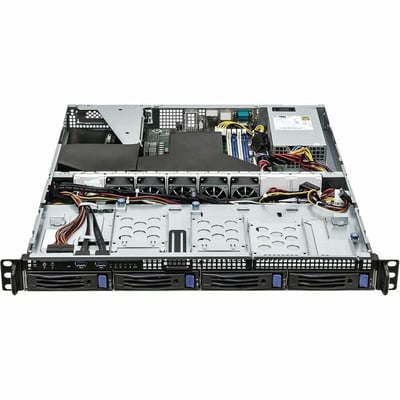 ASROCK RACK 1U4LW-X570 1U RACKMOUNT SERVER BAREBONE 4 BAYS SINGLE SOCKET AM4 PGA